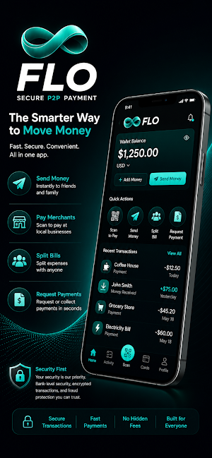 FLO Secure P2P Payment Screenshot 0
