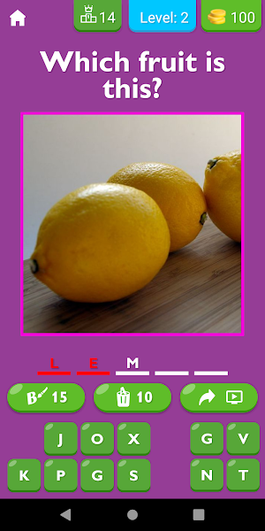 Guess The Fruit By Picture Screenshot 2