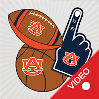 Auburn Tigers Animated Selfie Stickers