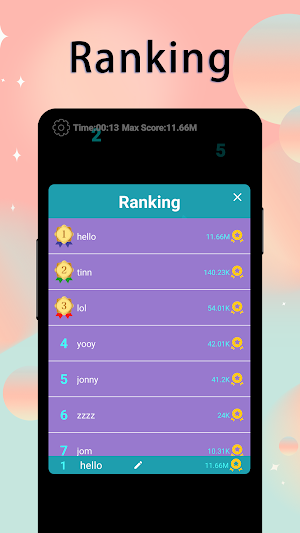 Number Merge:Number master run Screenshot 2