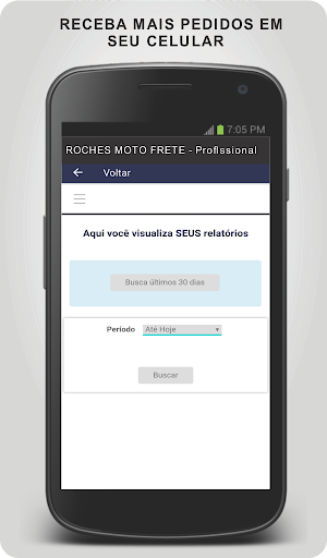ROCHES MOTO FRETE Profissional Screenshot 2