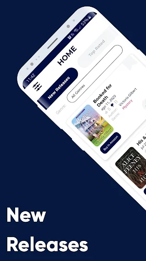Upcoming Books Discover books Screenshot 0