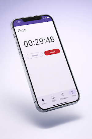 Simple Alarm Clock and Timer Screenshot 1