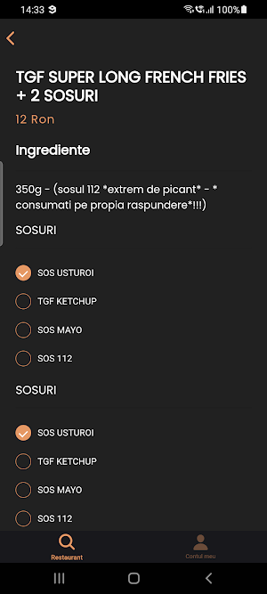 To Go Food Screenshot 3