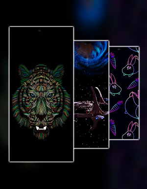 A53/A73 Punch Hole Wallpaper Screenshot 2