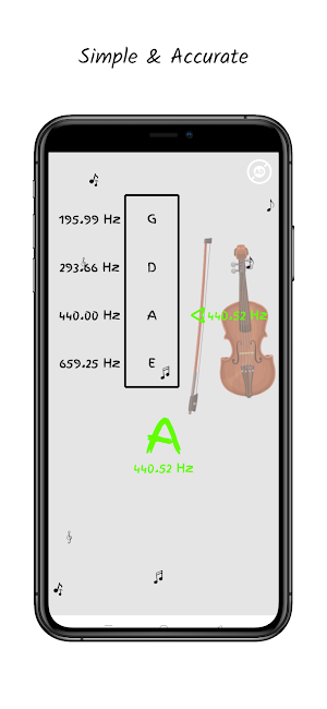 Violin Tuner Screenshot 2