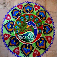 Creative Rangoli(kolam) Design
