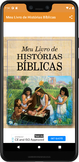 Meu Livro de Histórias Bíblica Screenshot 0