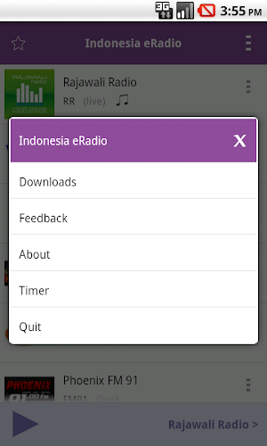 Indonesia Radio Screenshot 2