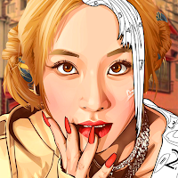 TWICE Paint by Number Game