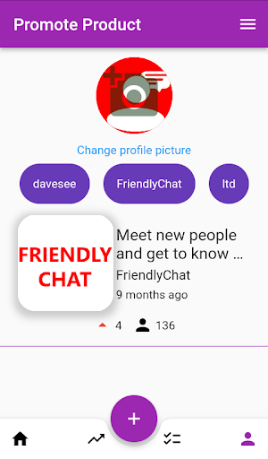Promote Product (APP) Screenshot 1