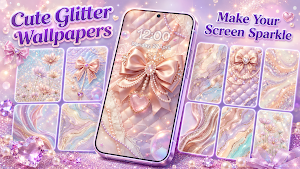 Cute Glitter Wallpapers Screenshot 0