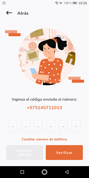 Mensajería al Instante Screenshot 2