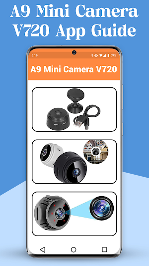 A9 Mini Camera V720 App Advice Screenshot 1