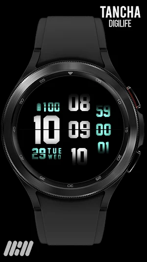 Tancha Digilife Watch Face Screenshot 2