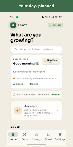 Roots: Offline Homestead Screenshot 1
