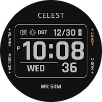 CELEST5592 Retro Digital Watch