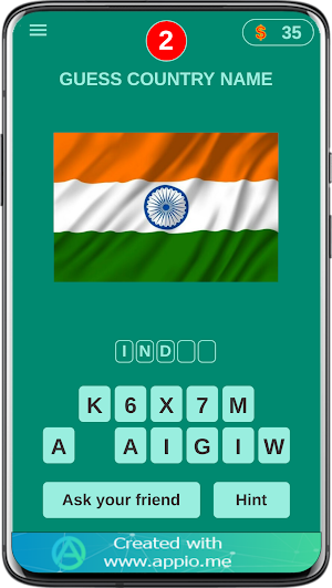 Country Flag Game Screenshot 1