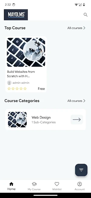 Mayo LMS Screenshot 2