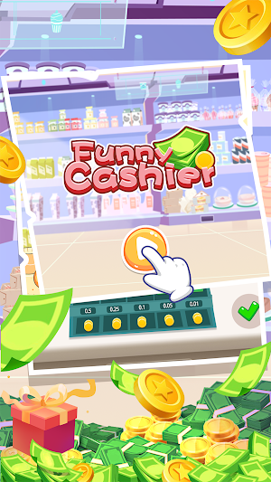 Funny Cashier Game Screenshot 0
