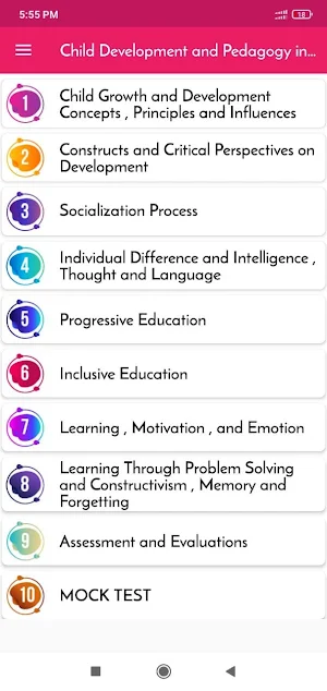Child Development and Pedagogy In English Screenshot 1