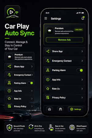 Car Play Auto Sync & Drive Screenshot 2