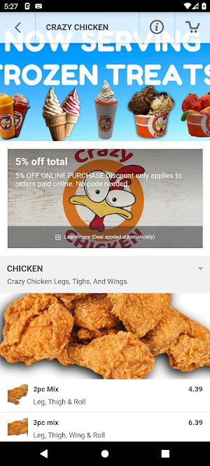 Crazy Chicken Food Screenshot 2