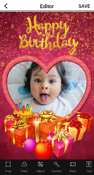 Happy Birthday Photo Editor Screenshot 3