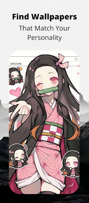 Cute Anime Girl Wallpaper Screenshot 2