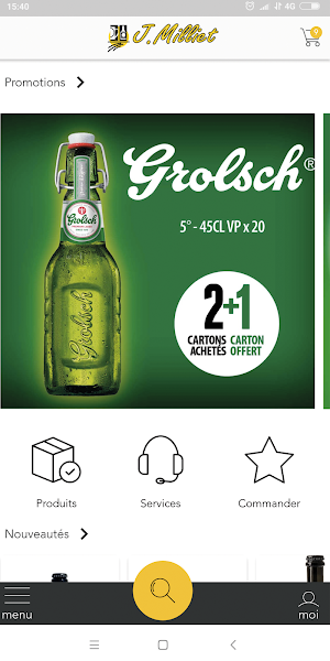 Milliet - Votre Fournisseur Bo Screenshot 0