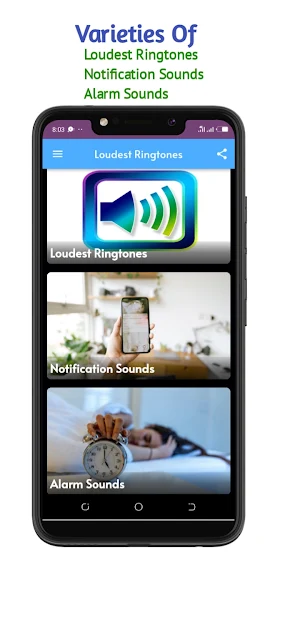 Loudest ringtones Screenshot 1