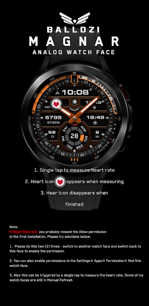 BALLOZI MAGNAR Watch Face Screenshot 3