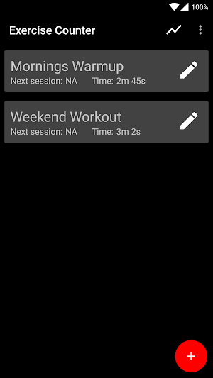 Exercise Counter: Manage worko Screenshot 0