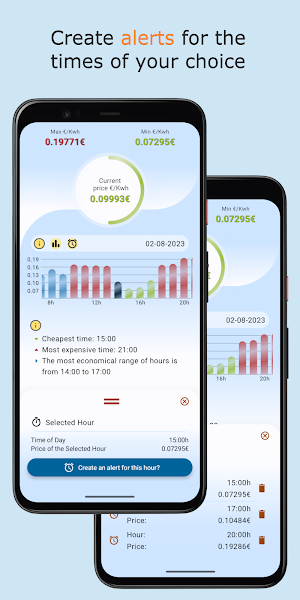 ElectricCost Ligth price PVPC Screenshot 1
