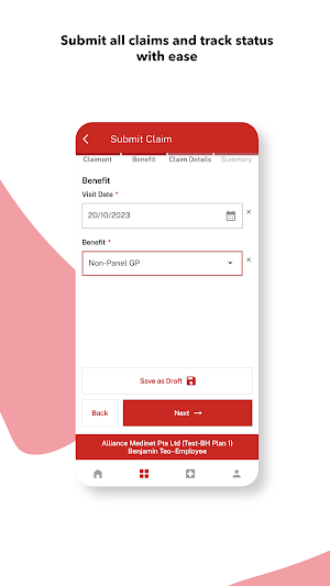 Benefits Hub Screenshot 2