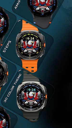 USA Eagle Watch Face 159 Screenshot 2