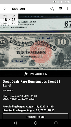 1 Great Deal Auctions Screenshot 1