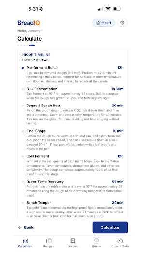 BreadIQ: Baking & Recipes Screenshot 1