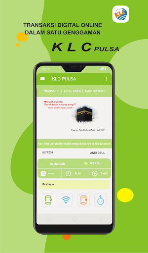 KLC PULSA - Aplikasi Agen Pulsa & PPOB Screenshot 0