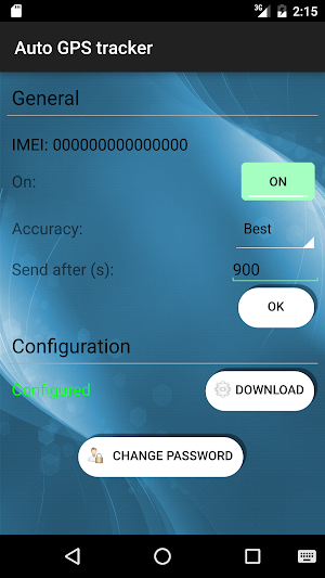 Auto GPS Tracker Screenshot 1