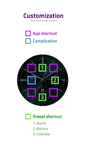 JW201 jwstudio watchface Screenshot 2