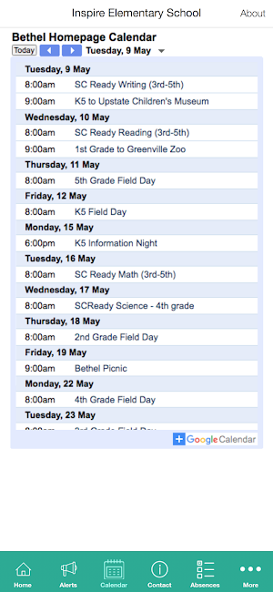 Inspire Elementary School Screenshot 1