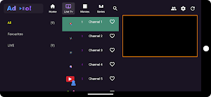 Adoo iPTV Player Screenshot 2