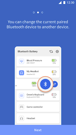 Bluetooth Battery Screenshot 2