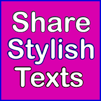 Share Stylish Fonts Texts in Social Media