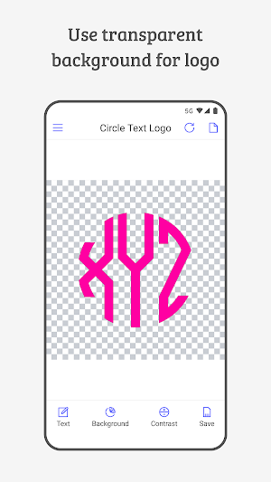 Circle Text Logo Maker (Circle Text Generator) Screenshot 1