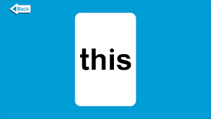 Meet the Sight Words 3 Flashcards Screenshot 3