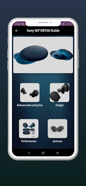 Sony WF XB700 Guide Screenshot 1