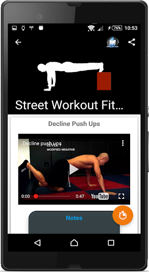 Street Workout Calisthenic Pro Screenshot 3