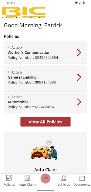 Brokerage Insurance Consultant Screenshot 1